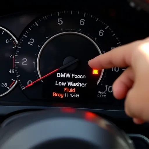 BMW 워셔액 경고등이 안 꺼지거나, 누수가 있다면? 전문가의 도움