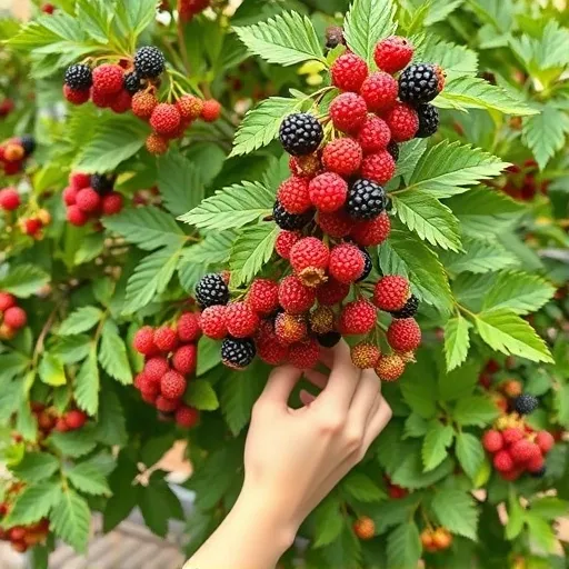 복분자나무 가지치기와 병충해 관리: 열매 수확량 증대의 핵심 🌱