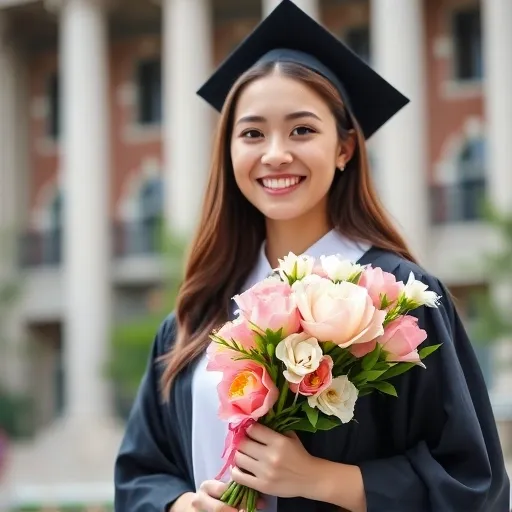 완벽한 졸업식 사진을 위한 졸업식 꽃다발 선택 팁: 색상, 크기, 꽃말 활용