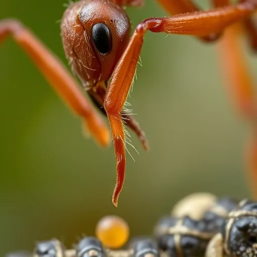 개미 다리의 숨겨진 과학: 접착력과 생체 모방 기술