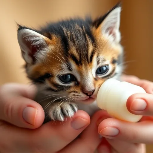 실패 없는 새끼 고양이 분유 급여, 이 방법이 정답입니다