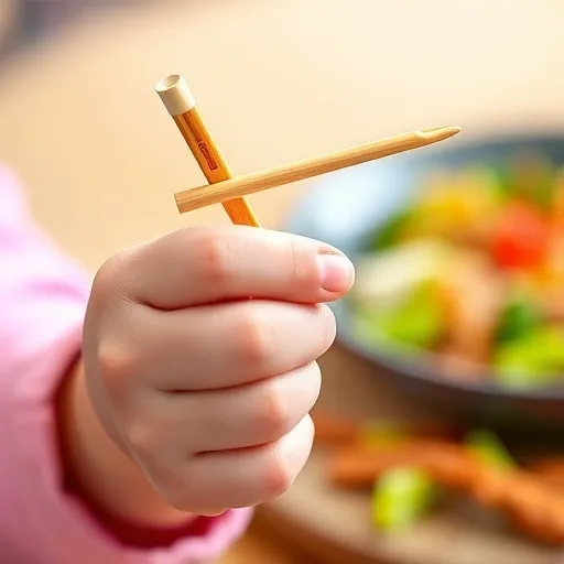 젓가락 사용, 단순 도구가 아닌 '소근육 발달의 시작'!