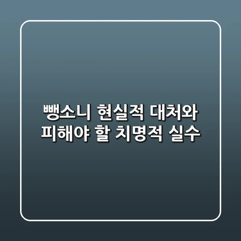 뺑소니: 현실적 대처와 피해야 할 치명적 실수
