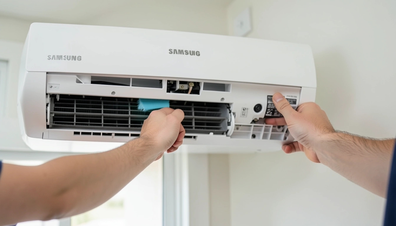 2. 도전! 삼성 무풍 벽걸이 에어컨 셀프 청소, 이 정도는 해보세요