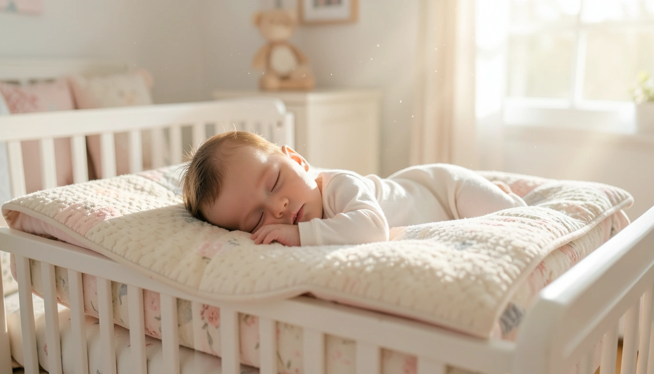 우리 아기에게 맞는 아기침대 토퍼 고르는 법: 소재와 경도