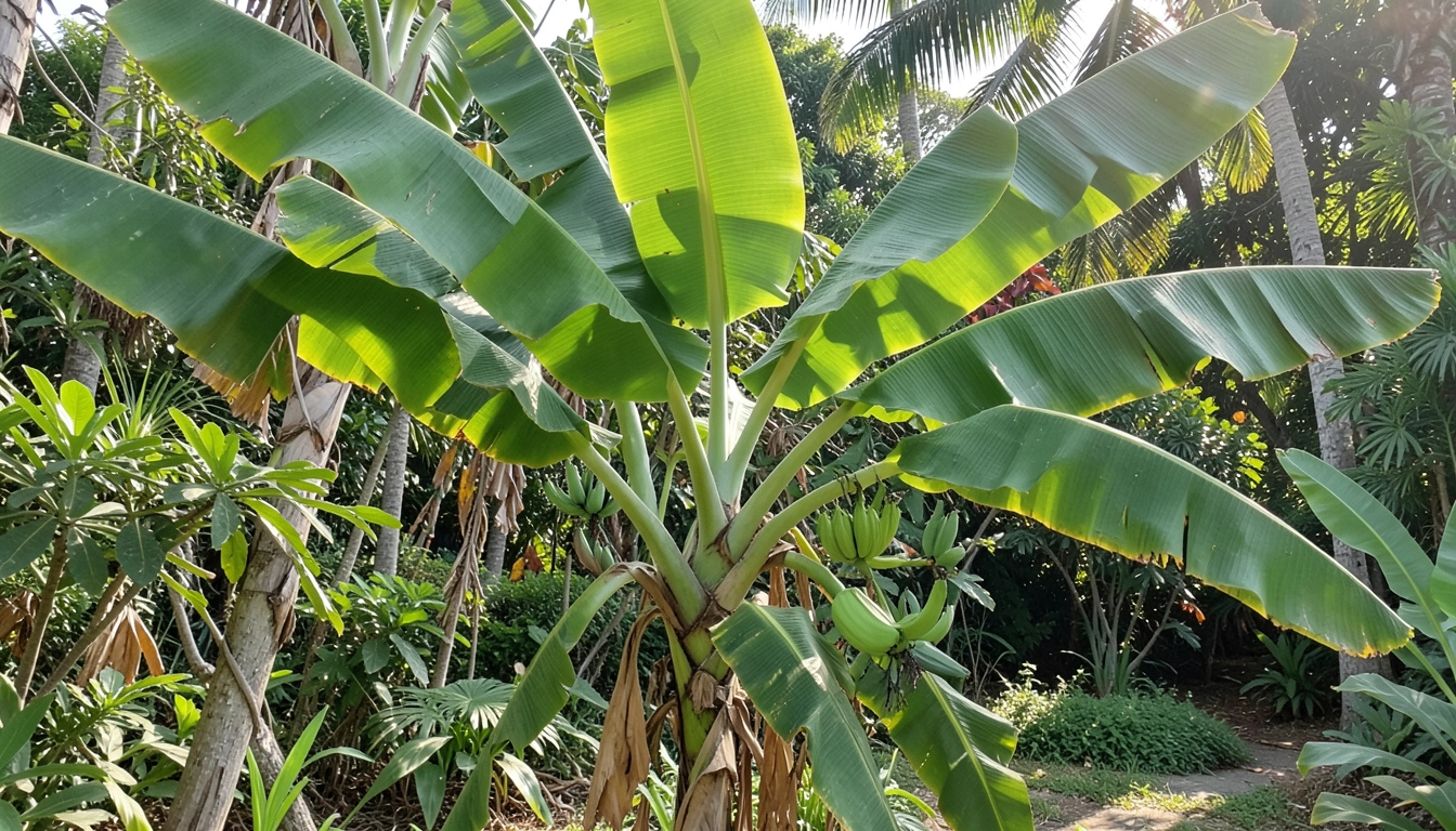 바나나 '풀'의 생존 전략: 나무와 다른 핵심 구조적 차이점