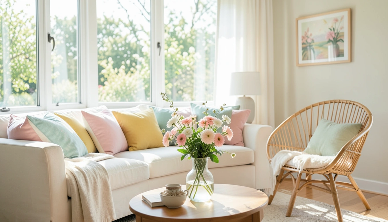 '공간별 마법' 2025 봄 인테리어 컬러 & 소재 전략